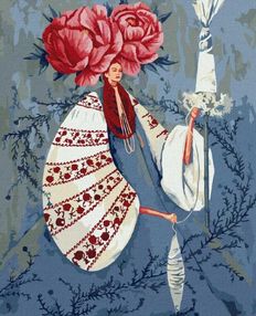 Розпис по номерах 40х50 КНО5055 Спомини літа "Ідейка"