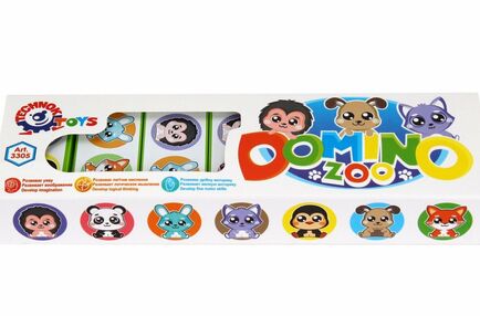 доміно дитяче зоопарк 3305 "ТехноК"