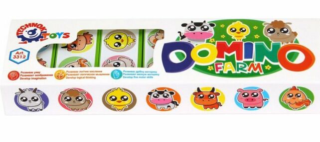 доміно дитяче 3312 ферма "ТехноК"