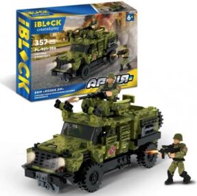 конструктор 921-386 PL IBLOCK армія ббм козак 2М" 357 деталей
