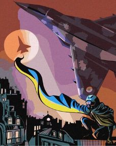 Розпис по номерах 40х50 КНО4860 Привид Києва "Ідейка"