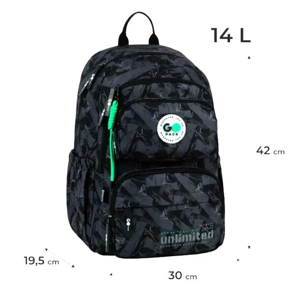 Рюкзак GoPack Education Unlimited 42x30x20 см GO26-120M-4 Ціна (цена) 1 135.70грн. | придбати  купити (купить) Рюкзак GoPack Education Unlimited 42x30x20 см GO26-120M-4 доставка по Украине, купить книгу, детские игрушки, компакт диски 1
