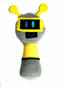 мяка Іграшка sprunki сіра в масці 26 x 11 x 7 00517 - 89