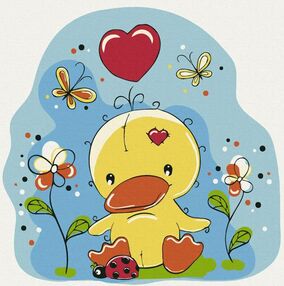 Розпис по номерах 30х30 15533-АС Каченя "Art Craft" арт крафт