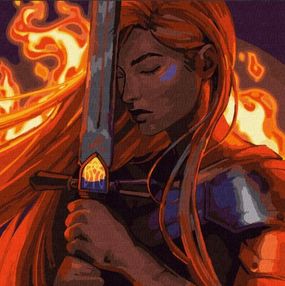 Розпис по номерах 40х40 КНО4859 Українська сила "Ідейка"