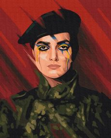 Розпис по номерах 40х50 BS53068 Сила України brushme Брашми