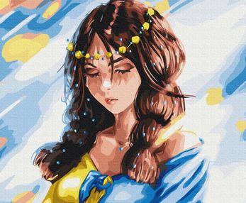 Розпис по номерах 40х50 BS53070 Бажання миру brushme Брашми