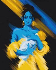 Розпис по номерах 40х50 BS53085 Майбутнє в руках brushme Брашми