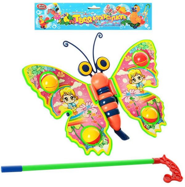 твоя каталка (1200) метелик бабочка на палочці ціна play smart Ціна (цена) 128.60грн. | придбати  купити (купить) твоя каталка (1200) метелик бабочка на палочці ціна play smart доставка по Украине, купить книгу, детские игрушки, компакт диски 0