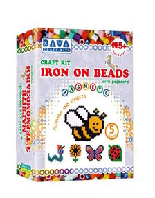 набір для творчості магніти з термомозаїки квіти-комахи без планшета тм-012