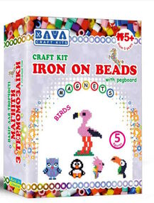 набір для творчості магніти з термомозаїки птахи без планшета тм-015