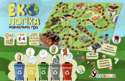 гра настільна навчальна (1319) екологіка умняшка (4820129201319)