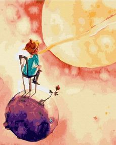 Розпис по номерах 40х50 GT66027 Маленький принц brushme Брашми