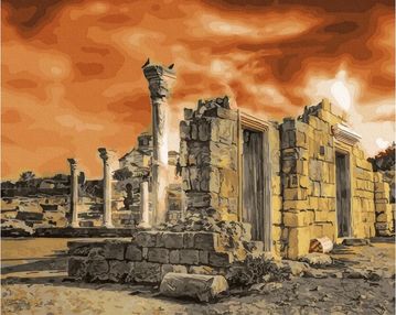 Розпис по номерах 40х50 GX25347 Стародавній Херсонес brushme Брашми