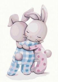 Розпис по номерах 30х30 КНО2337 Обіймашки "Ідейка"