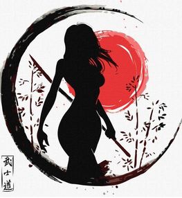 Розпис по номерах 40х40 КНО5056 Донька Японії "Ідейка"