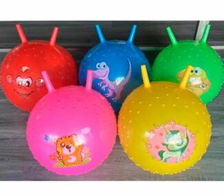 Мяч для фітнесу з ріжками 5 кольорів MS 4311 Мяч для фітнесу з ріжками 5 кольорів MS 4311