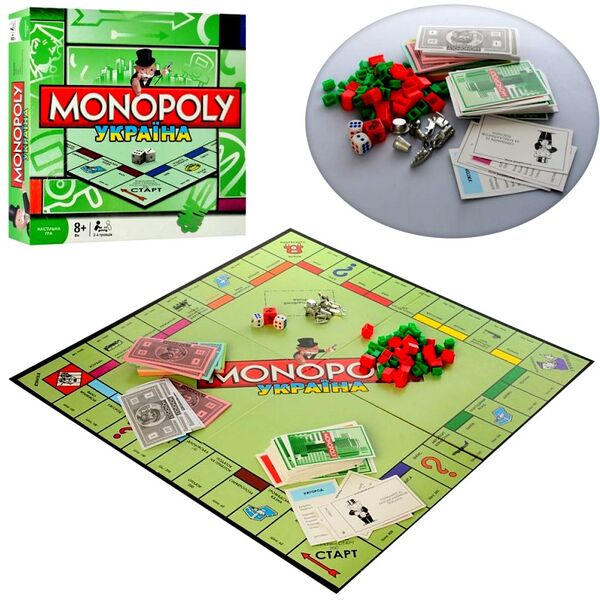 гра монополія україна monopoly (6123 ua) Ціна (цена) 320.90грн. | придбати  купити (купить) гра монополія україна monopoly (6123 ua) доставка по Украине, купить книгу, детские игрушки, компакт диски 1