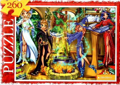 пазли 260 елементів С260-13-11 дівчата чаклунки