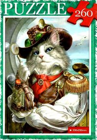 пазли 260 елементів С260-13-01 сірий кіт