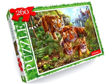 пазли 260 елементів С260-13-02 тигри