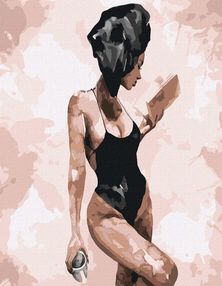 Розпис по номерах 40х50 КНО4842 Естетика ранку "Ідейка"