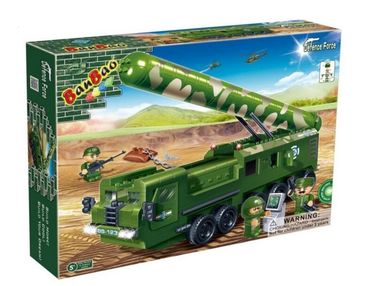 акція конструктор (6202) Banbao 502 елементів військова машина