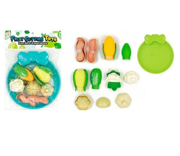 Продукти на липучці овочі тарілка 2 кольори 1015-25 Ціна (цена) 108.80грн. | придбати  купити (купить) Продукти на липучці овочі тарілка 2 кольори 1015-25 доставка по Украине, купить книгу, детские игрушки, компакт диски 0