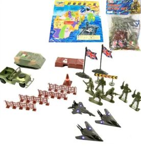 ігровий набір (D10.8) військовий техніка солдати в кульку