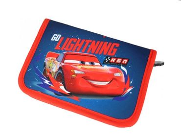 пенал Leader (931085) 1 відділення 2 відворота Disney Cars розмір 21х13,5х4см