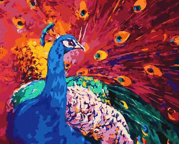 Розпис по номерах 40х50 КНО4340 Велична краса "Ідейка"