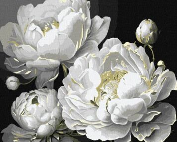 Розпис по номерах 40х50 КНО3302 Бездоганна краса з фарбами металік "Ідейка"