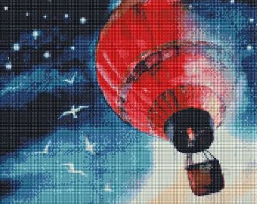 Алмазна мозаїка 40х50 АМО7170 Повітряне диво "Ідейка"