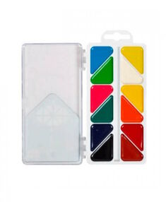 акварель 12 кольорів гамма 300104 "Гамма" мозаїка