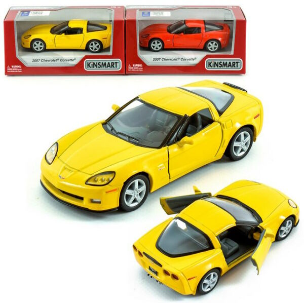 машинка kinsmart кінсмарт 2007 Chevrolet Corvette металева інерційна кольори мікс КТ 5320w Ціна (цена) 166.80грн. | придбати  купити (купить) машинка kinsmart кінсмарт 2007 Chevrolet Corvette металева інерційна кольори мікс КТ 5320w доставка по Украине, купить книгу, детские игрушки, компакт диски 0