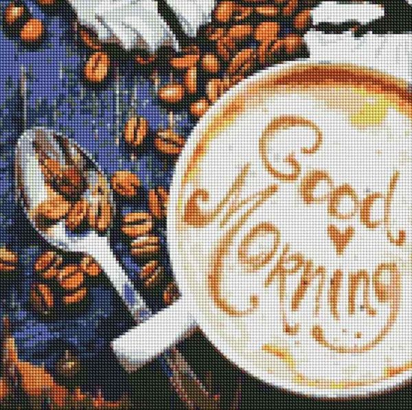 Алмазна мозаїка 40х40 АМО7200 Good Morning Ідейка Ціна (цена) 302.60грн. | придбати  купити (купить) Алмазна мозаїка 40х40 АМО7200 Good Morning Ідейка доставка по Украине, купить книгу, детские игрушки, компакт диски 0