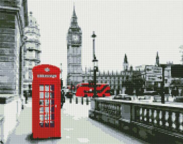 Алмазна мозаїка 40х50 АМО7225 Дзвінок із Лондона "Ідейка"