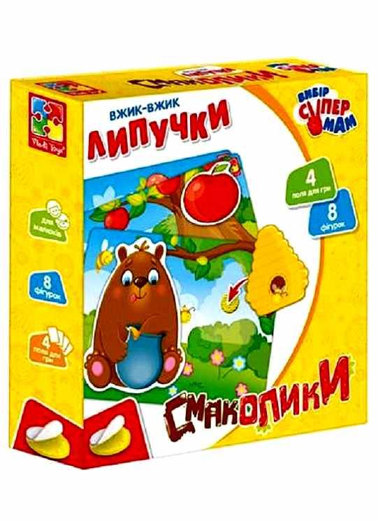 гра настільна Вжик-вжик Ліпучки Смаколики VT1302-22 Ціна (цена) 107.50грн. | придбати  купити (купить) гра настільна Вжик-вжик Ліпучки Смаколики VT1302-22 доставка по Украине, купить книгу, детские игрушки, компакт диски 0