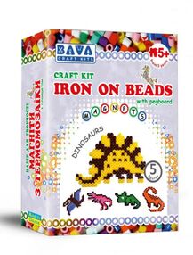 набір для творчості магніти з термомозаїки динозаври тм-001