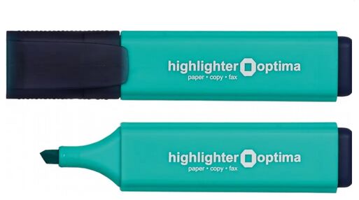 маркер текстовий OPTIMA бірюзовий О15809-21 маркер текстовий OPTIMA бірюзовий О15809-21