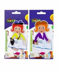 закладки для книг пластикові ціна за 1 шт в ассортименті "CFS" cool for school арт 61425