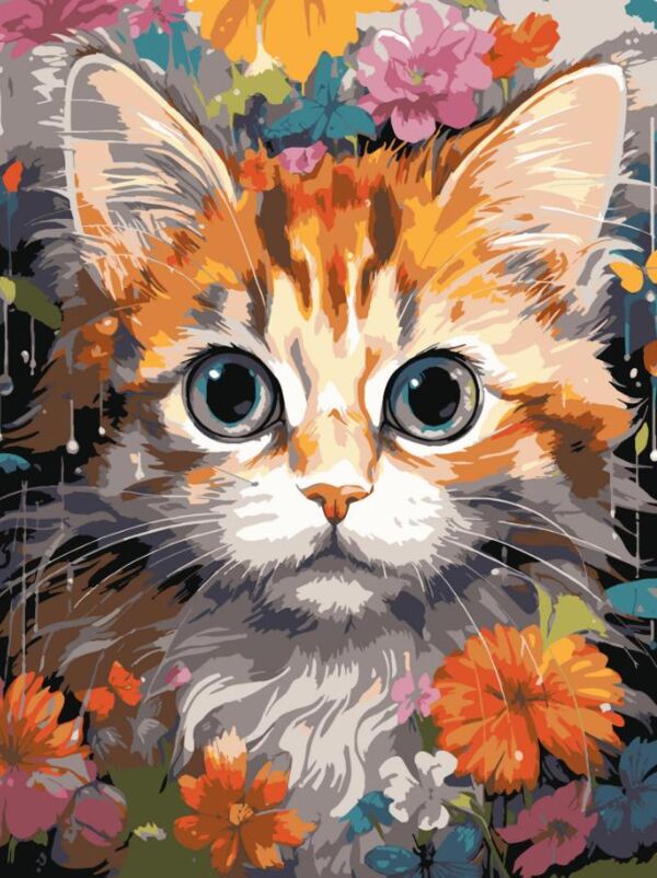 Розпис по номерах 30х40 SS-1290 Руде кошеня Strateg Ціна (цена) 141.65грн. | придбати  купити (купить) Розпис по номерах 30х40 SS-1290 Руде кошеня Strateg доставка по Украине, купить книгу, детские игрушки, компакт диски 0