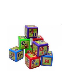 кубики абетка 9 штук 020/1 8х8 см кубики абетка 9 штук 020/1 8х8 см