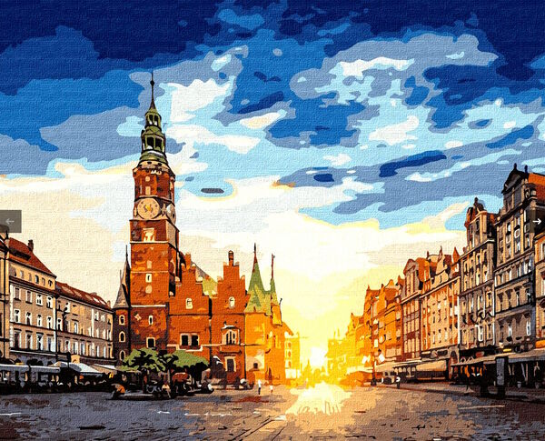 Розпис по номерах 40х50 КНО3608 Чарівний Вроцлав Ідейка Ціна (цена) 144.20грн. | придбати  купити (купить) Розпис по номерах 40х50 КНО3608 Чарівний Вроцлав Ідейка доставка по Украине, купить книгу, детские игрушки, компакт диски 0