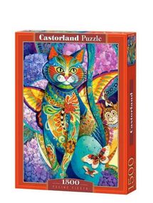 пазли castorland 1500 елементів feline fiesta 151448