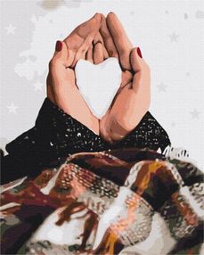 Розпис по номерах 40х50 BS52492 Зимова любов brushme Брашми