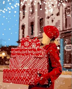 Розпис по номерах 40х50 BS52506 Новорічний настрій brushme Брашми