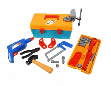 набір інструментів (921) маленький механік у валізі