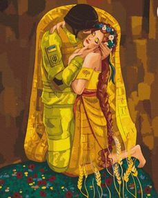 Розпис по номерах 40х50 BS53129 В надійних обіймах brushme Брашми