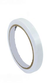 Стрічка клейка 12ммх2м двостороння піна скотч Стрічка клейка 12ммх2м двостороння піна скотч